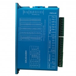 クローズドループ ステッピング ドライバー OK2D42BH 0~5.6A 18~70VDC、Nema 17、Nema 23、Nema 24 ステッピング モーター用