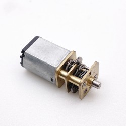 2個 6V/12V ブラシDCギヤードモータ 永久磁石モータ GM13-030PA ギア比 3-360 平行軸ギヤボックス付き