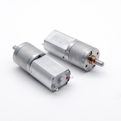 2個 Φ20mm 6V/12V ブラシDCギヤードモータ 永久磁石モータ GM20-130SH ギア比 29~488 平行軸ギヤボックス付き