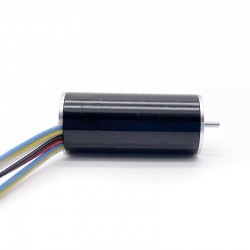 2個 Φ16mm 12V/24V BLDC コアレス モータ TEC1636 32.6g.cm 3.4W 軸径 2mm 10000RPM