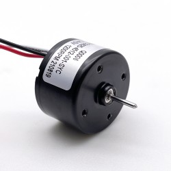 2個 Φ35.5mm 12V/24V 高トルクブラシレス dc モーター TEC3625 550g.cm 3600RPM 軸径 3mm