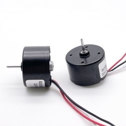 2個 Φ35.5mm 12V/24V 高トルクブラシレス dc モーター TEC3625 550g.cm 3600RPM 軸径 3mm