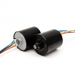 2個 Φ36mm 12V/24V BLDC モーター ブラシレス dc モーター TEC3640 550g.cm 5600RPM/3200RPM 軸径 3.175mm