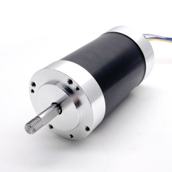 2個 12V/24V BLDC モーター ブラシレス dc モーター TEC56100 400g.cm 3050RPM 12.5W 軸径 8mm