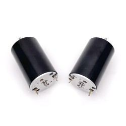 2個 Φ28mm 12V/24V ブラシコアレスモータ TDC2845 530/1150g.cm 4692-6673RPM 軸径 3mm