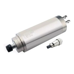 水冷式CNCスピンドルモーター SMCU002873 5.5KW 220V/380V 24000RPM ER25コレット