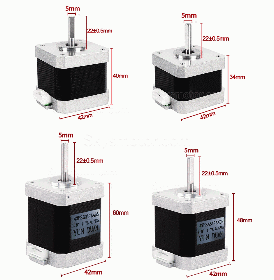 Nema 17 ステッピング モーター 42HS4015A4D5 (30:1 ハーモニックドライブ減速機 + TB6600 ステッピングドライバー付き)